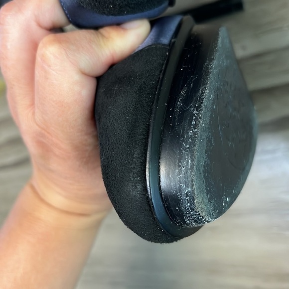 TORY BURCH ROUND TOE MANDY T-STRAP HIGH HEELS SIZE 7 - Picture 14 of 16